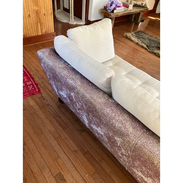 Roche Bobois Large 3 Seater Pagoda Style Sofa For Sale - Image 13 of 14