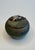 Stone Vintage Modern Asian Raku & Polished Stone Small Lidded Jar For Sale - Image 7 of 11