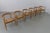Danish Modern Oak and Paper Cord Chairs by Falsig, 1970s, Set of 6 For Sale - Image 15 of 18