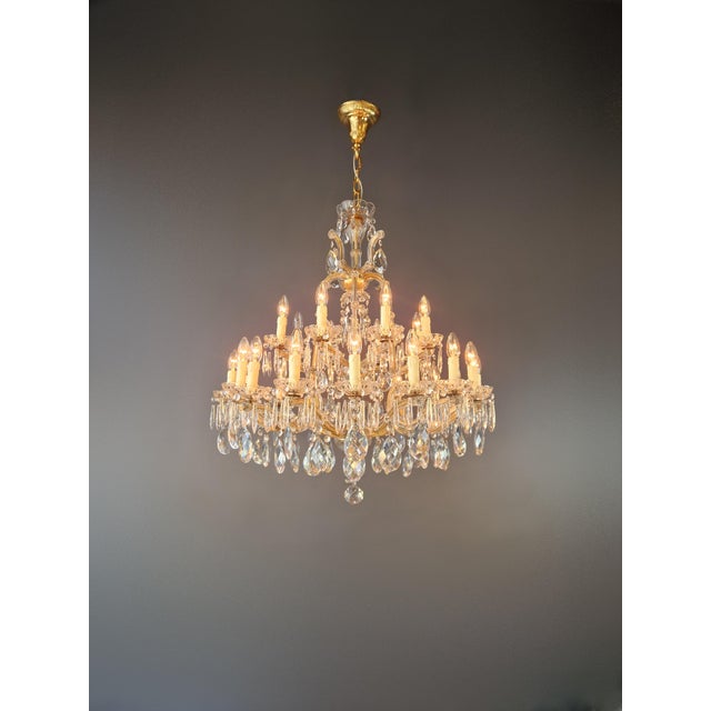 For sale is a stunning antique chandelier that has been professionally restored in Berlin. The chandelier has been...