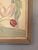 Paint Mid-Century Modern "Floral & Figurine" Swedish Vintage Still Life Oil Painting, Framed For Sale - Image 7 of 12