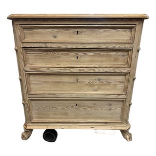 Danish Peach Pine Dresser For Sale