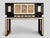 Osvaldo Borsani Italian Art Deco Parchment Cabinet Bar attributed to Osvaldo Borsani, 1940 For Sale - Image 4 of 18