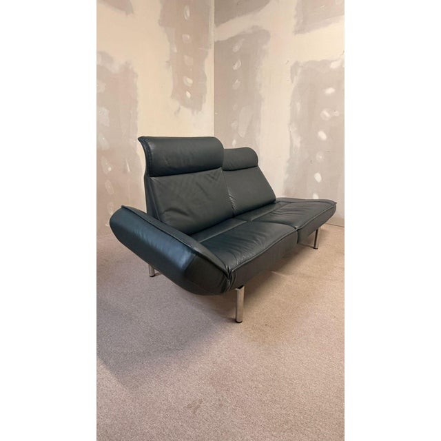 Original de sede ds-450 twist reclining sofa, designed by thomas althaus for the renowned swiss luxury furniture...