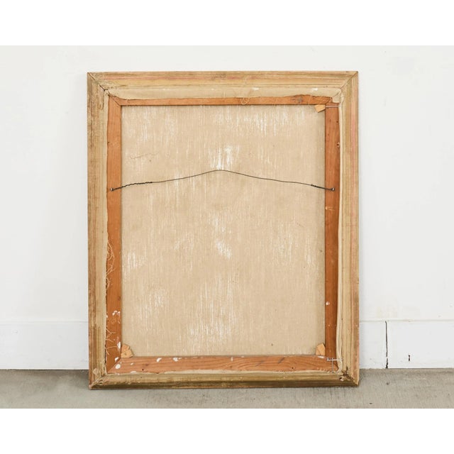 Mid-Century Modern Italian School Portrait of a Lady For Sale - Image 18 of 18