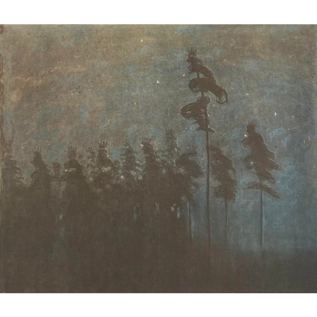 Part of Ciurlionis’ Symbolist Period, this work is characterized by his exploration of spiritual and metaphysical themes...