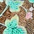 Ceramic English Majolica Rustic Leaves on Bark Plates, Set of Two For Sale - Image 7 of 16