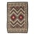 Vintage Navajo Carpet, Oriental Rug, Handmade Wool Rug, Red, Black, Ivory, Bold For Sale