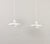 Mid-Century Modern Ph5 Vintage Pendants Lamp by Poul Henningsen for Louis Poulsen, Set of Two, 1980s, Set of 2 For Sale - Image 3 of 9