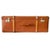 Charming antique brocante xl trunk covered in nubuck leather, featuring wooden protective bands and metal details. Are you...