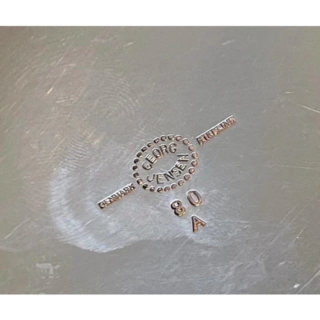 Danish Sterling Silver Coffee or Tea Set Georg Jensen - 4 Pieces For Sale - Image 9 of 13