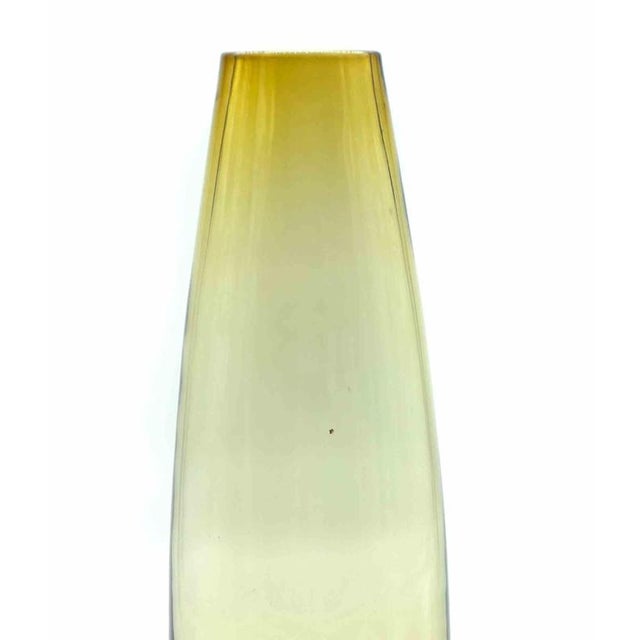 Vintage Glass Vase, 1960s For Sale - Image 3 of 6