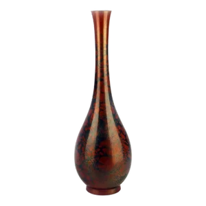 20th Century/Shōwa Period Murashido Patinated and Polished Bronze Japanese Vase