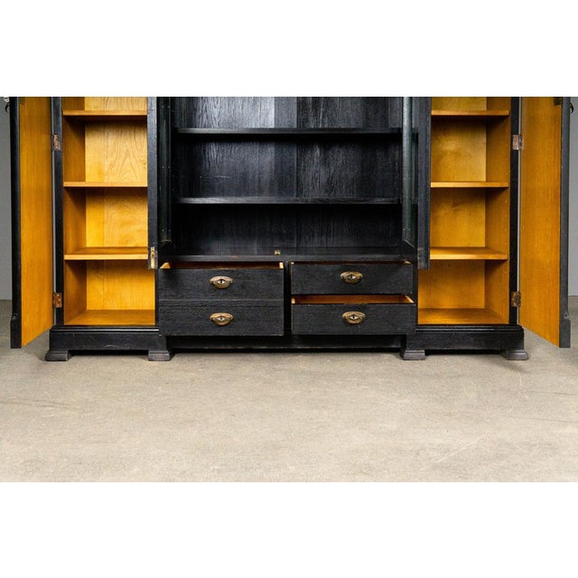 Art Nouveau Display Bookcase For Sale - Image 11 of 18