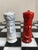 Chess Coffee Table with Wrought Iron and Ceramic Board, Ceramic Game Pieces, 1960s For Sale - Image 3 of 18