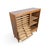 Mid-Century Modern Roller Shutter Cabinet in Oak For Sale - Image 5 of 14