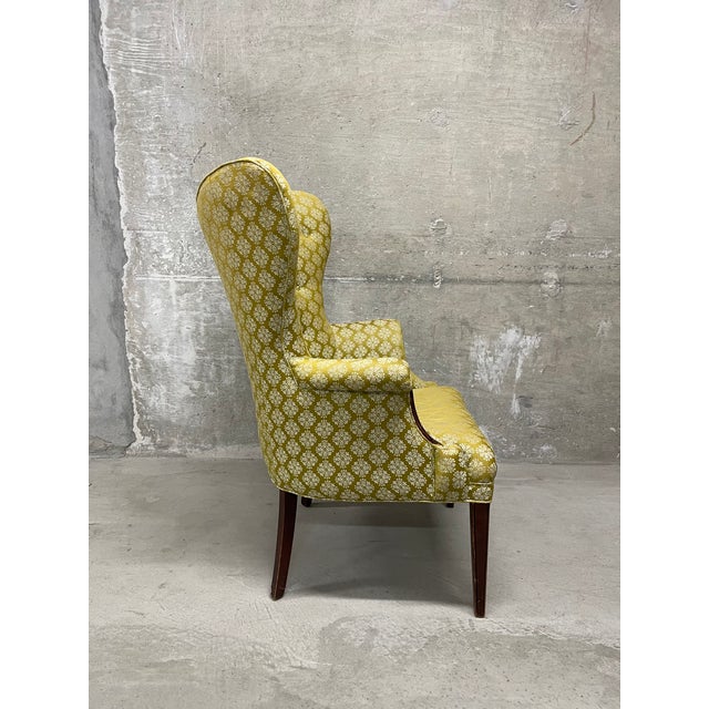 1940's Mid Century Modern Butterfly Wingback Chair For Sale - Image 4 of 10
