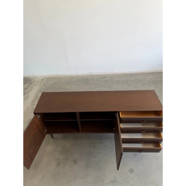 Mid-Century Modern 1960s Danish Modern Credenza For Sale - Image 3 of 8