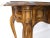 Carved Serpentine Front 2 Drawers Cabriole Leg Console Sofa Entry Table For Sale - Image 12 of 13