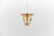 Mid-Century Modern Mid-Century Modern Copper, Brass and Glass Ceiling Lamp, 1950s For Sale - Image 3 of 16