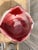 Ben Owen III Stoneware Vessel | Vintage American Pottery | Oxblood & White Glaze For Sale - Image 4 of 4