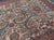 Antique Persian Sultanabad Rug in Ivory Background, Blue, Salmon & Multi Colors For Sale - Image 9 of 17