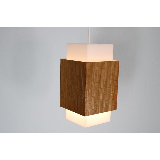 Hanging Lamps in Acrylic and Bamboo, 1960s For Sale - Image 9 of 18
