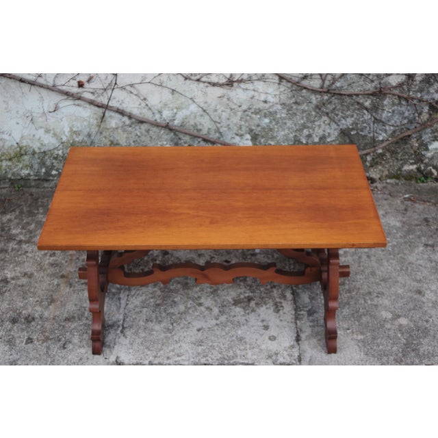 Wooden Coffee Table, 1960s For Sale - Image 4 of 6