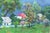 Vintage Ukrainian Rural Landscape Painting, Impressionism Art 100-150 For Sale - Image 6 of 6