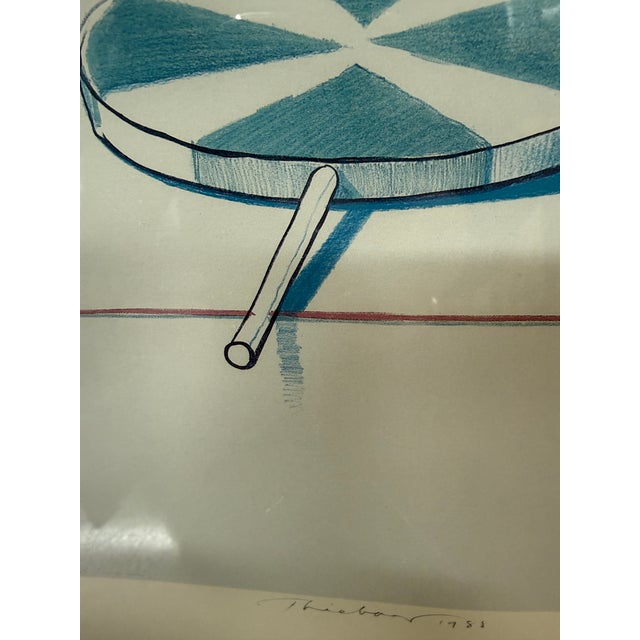 Black Wayne Thiebaud Poster Print for Art Show, Signed For Sale - Image 8 of 12