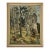 Antique Framed Oil Painting on Canvas by Arthur H. Maillien (1888-1962) 'Sunlit Trees' For Sale