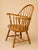 1980s 1980s Tiger Maple Set of Four Windsor Chairs With Beautiful Patina For Sale - Image 5 of 10