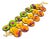 Multicolor Jeweled Lucite Geometric Link Bracelet For Sale