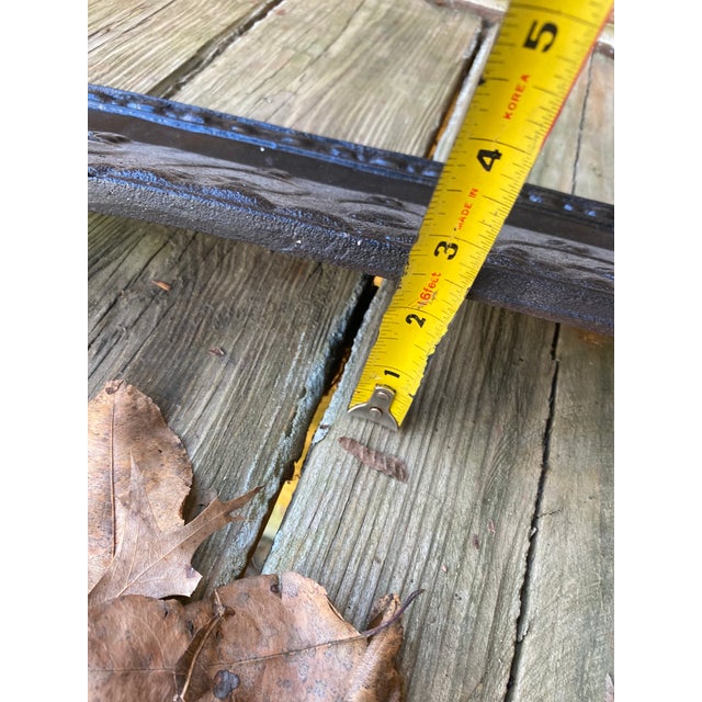 1940s Fleur De Lis Fireplace Surround For Sale - Image 14 of 15