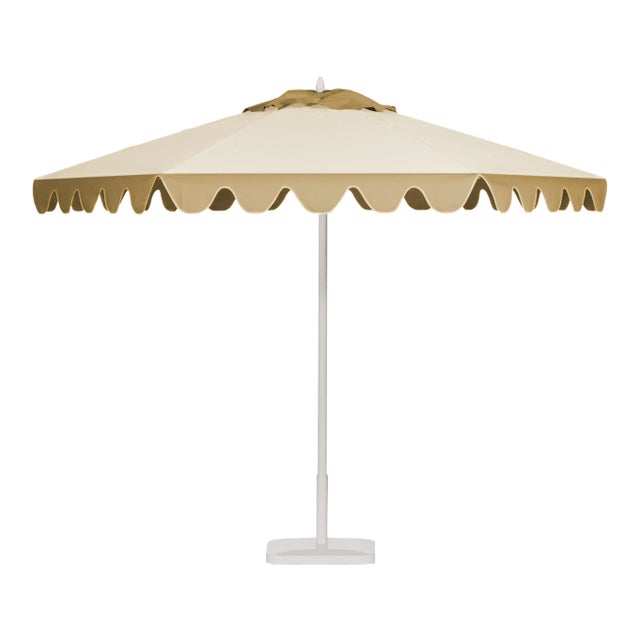 This listing is for a Set of 2 Caramel Latte 9' Patio Umbrellas.The Caramel Latte Market Umbrella is a 9' Hexagon in solid...
