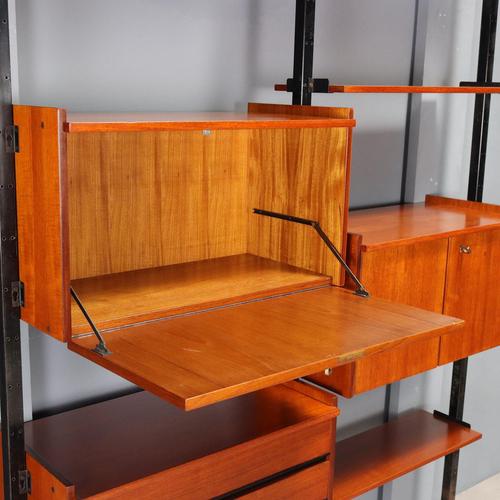Floor-to-Ceiling Bookcase, 1960s For Sale - Image 3 of 15