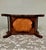 Antique Edwardian Mahogany Footstool With Sage Velvet Cushion For Sale - Image 11 of 18