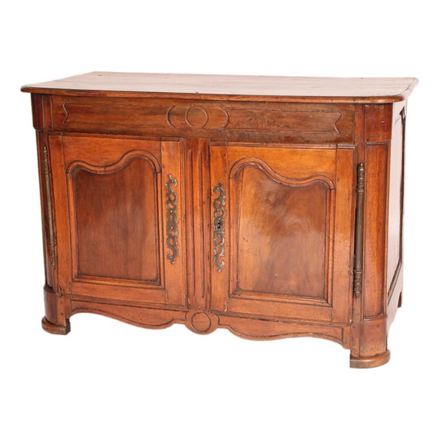 18th Century Louis XV Walnut Buffet For Sale