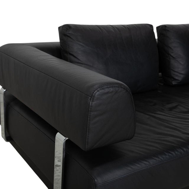 Face Corner Sofa in Black by Ewald Schillig For Sale - Image 5 of 15