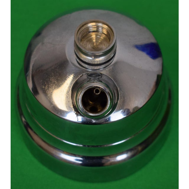 Metal 1930s Traditional Rockwell Silver Co Cobalt Blue C1930 Polo Match Cocktail For Sale - Image 7 of 7