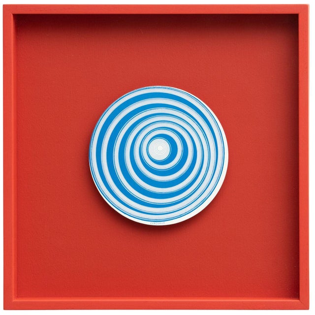 Marcel Duchamp, Cerceaux Rotorelief Konig Series 133, 1987, Paper For Sale