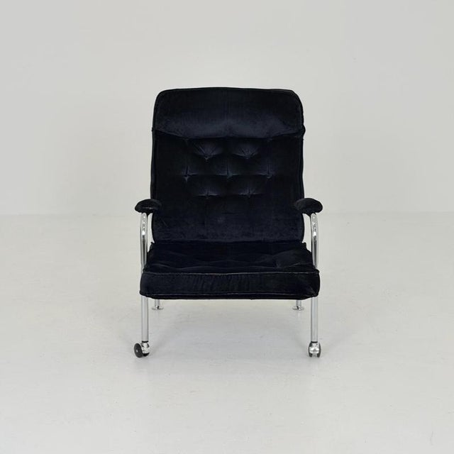 Mid-Century Bore Armchair by Noboru Nakamura for Ikea, Sweden, 1970s For Sale - Image 4 of 13