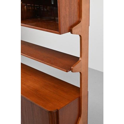 Mid-Century Danish Cabinet in Oak and Teak, 1950s For Sale - Image 8 of 10