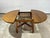 Brown 1970s Mid Century Guillerme Et Chambron Style Brutalist Oak Dining Table For Sale - Image 8 of 12