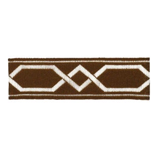 Sample - Schumacher Saint Tropez Braid in Java For Sale