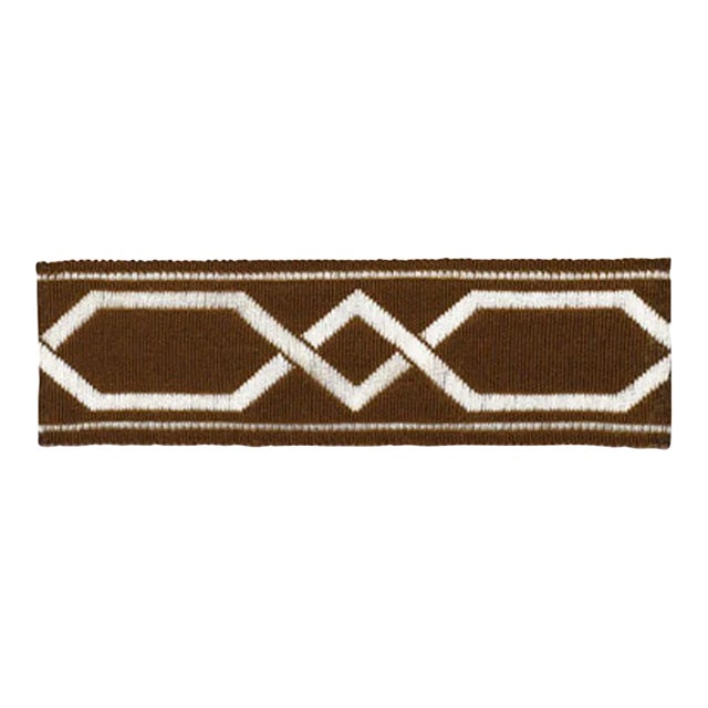 Sample - Schumacher Saint Tropez Braid in Java For Sale