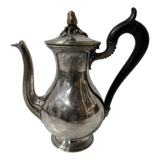 Silver-Plated Metal Teapot from Christofle, 1900s For Sale