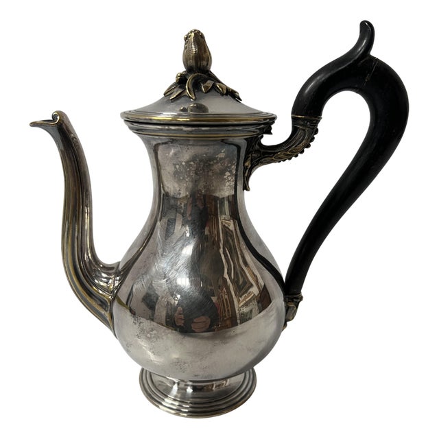 Silver-Plated Metal Teapot from Christofle, 1900s For Sale
