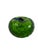 This is a charming vintage green apple glass paperweight in the "Murano" style. Its classic form with controlled bubbles...