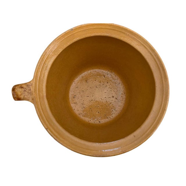 Farmhouse 1920s Meissen Clay Stoneware Ceramic Pitcher Water For Sale - Image 3 of 4